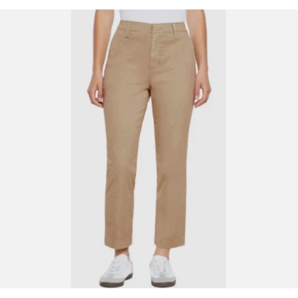 NWT Gap Womens Slim Ankle Pant Tan Khaki Chino Trousers Mid Rise •14• Preppy‎